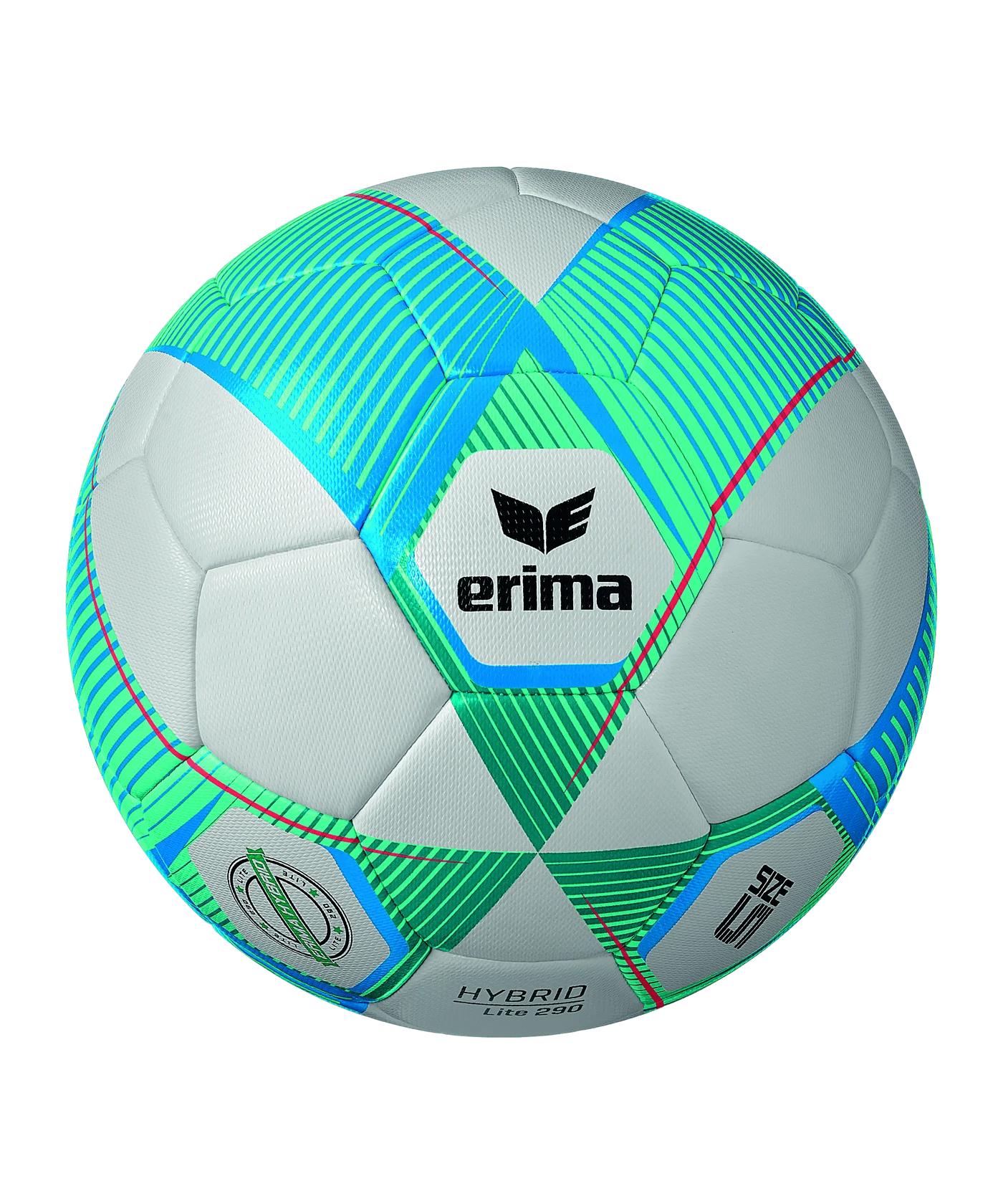 Erima Hybrid Lite 290g Trainingsball Blau Grün