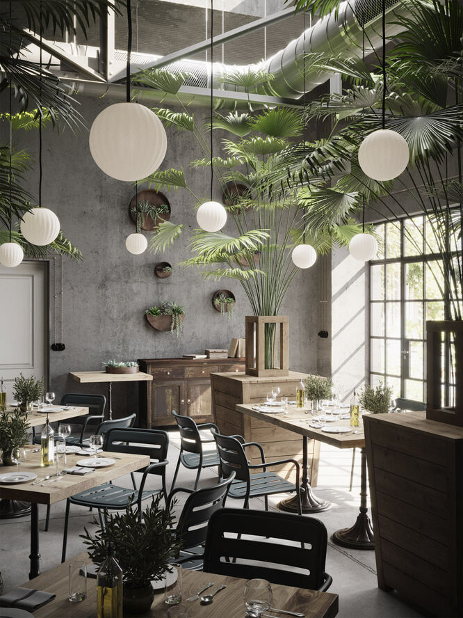 Nordic Tales Bright Modeco, Pendel Creme