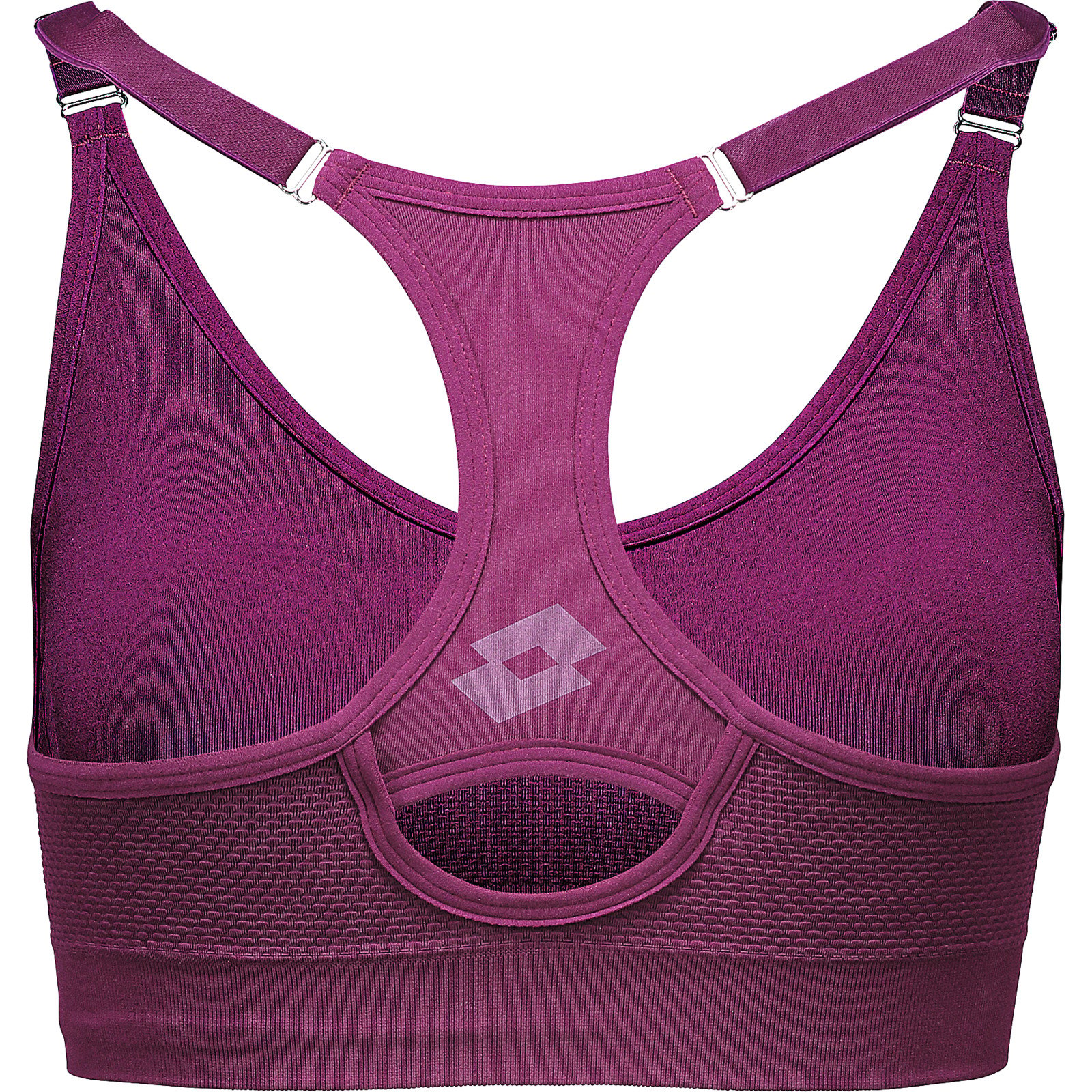 Lotto Damen-Sport-BH Seamless S, schwarz
