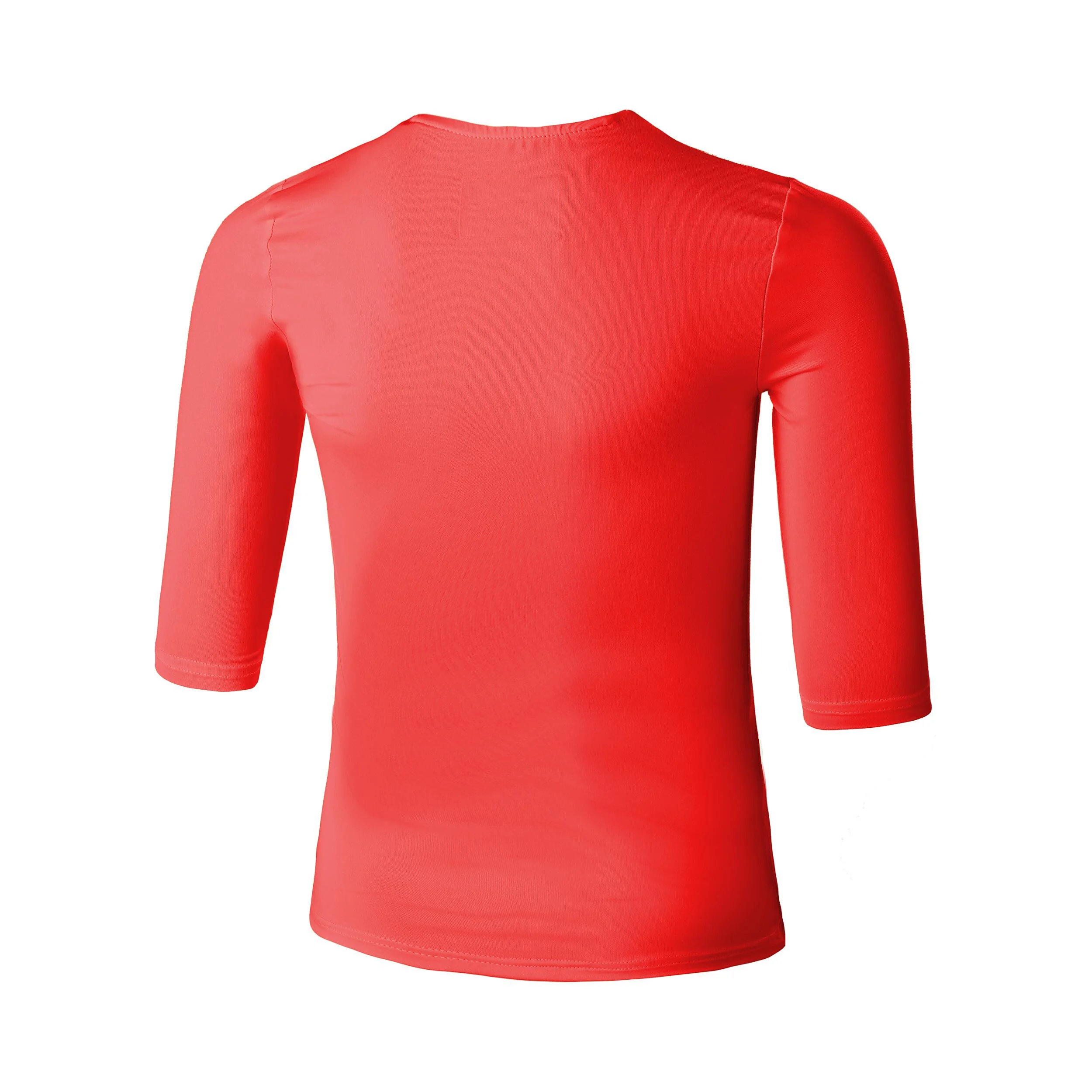 Racket Roots Teamline Haut Manches Longues Filles - Rouge