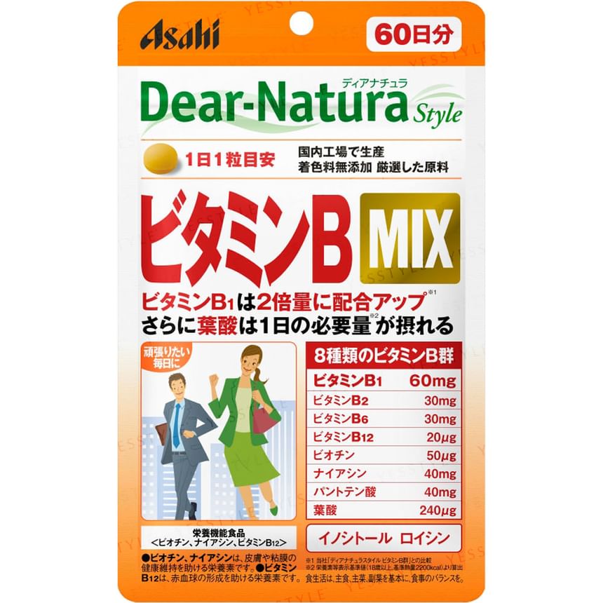 Asahi - Dear-Natura Style Vitamine B Mix 60 dagen