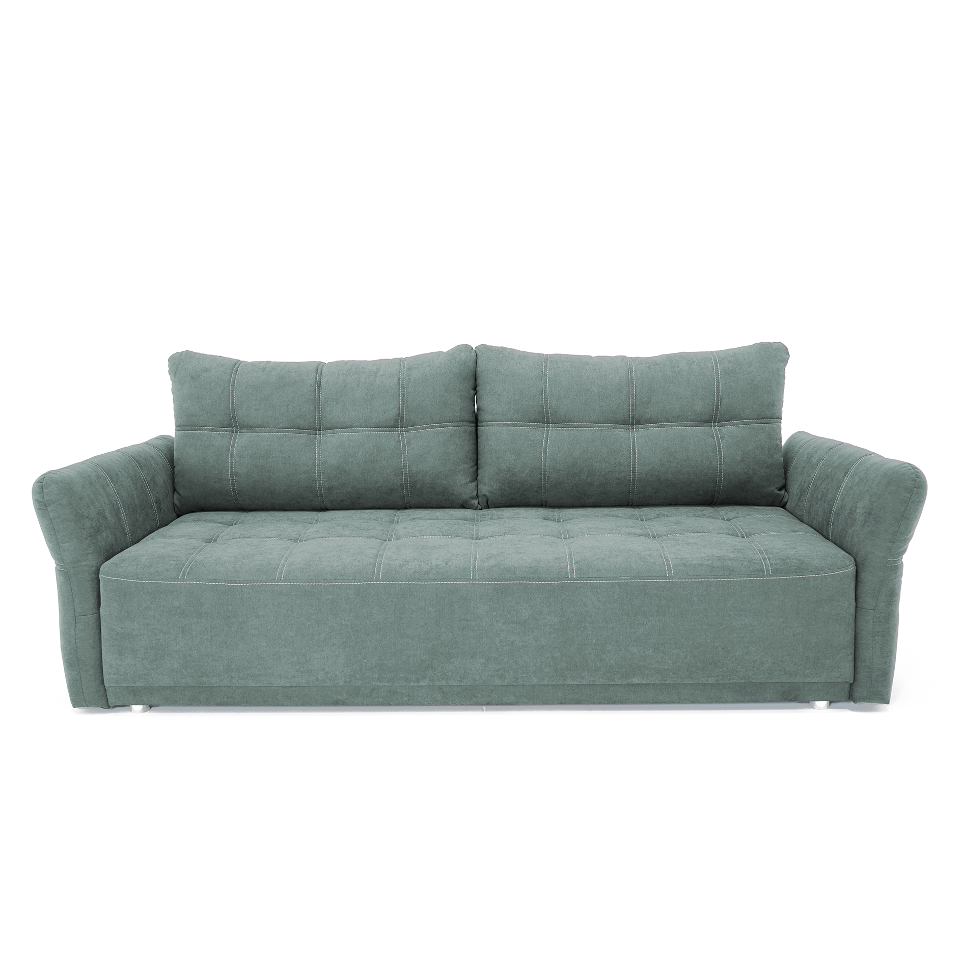 Schlafsofa - mint - regulierbare Armlehnen
