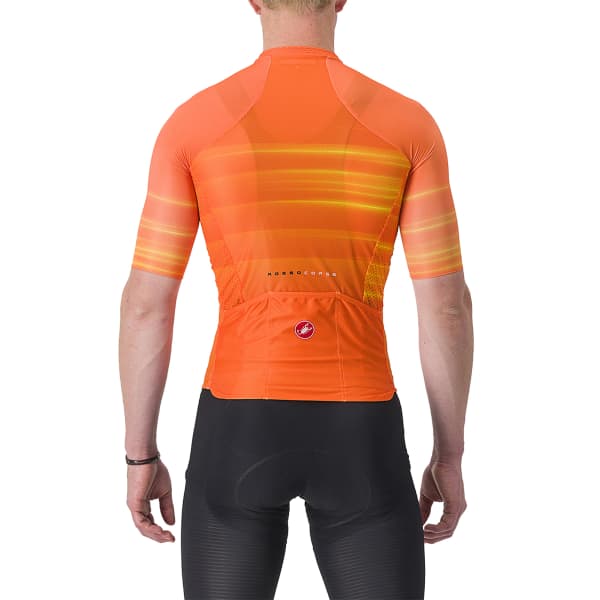 Maillot vélo CASTELLI MAILLOT CLIMBER'S 3.0 SL2 ORANGE BRILLANT