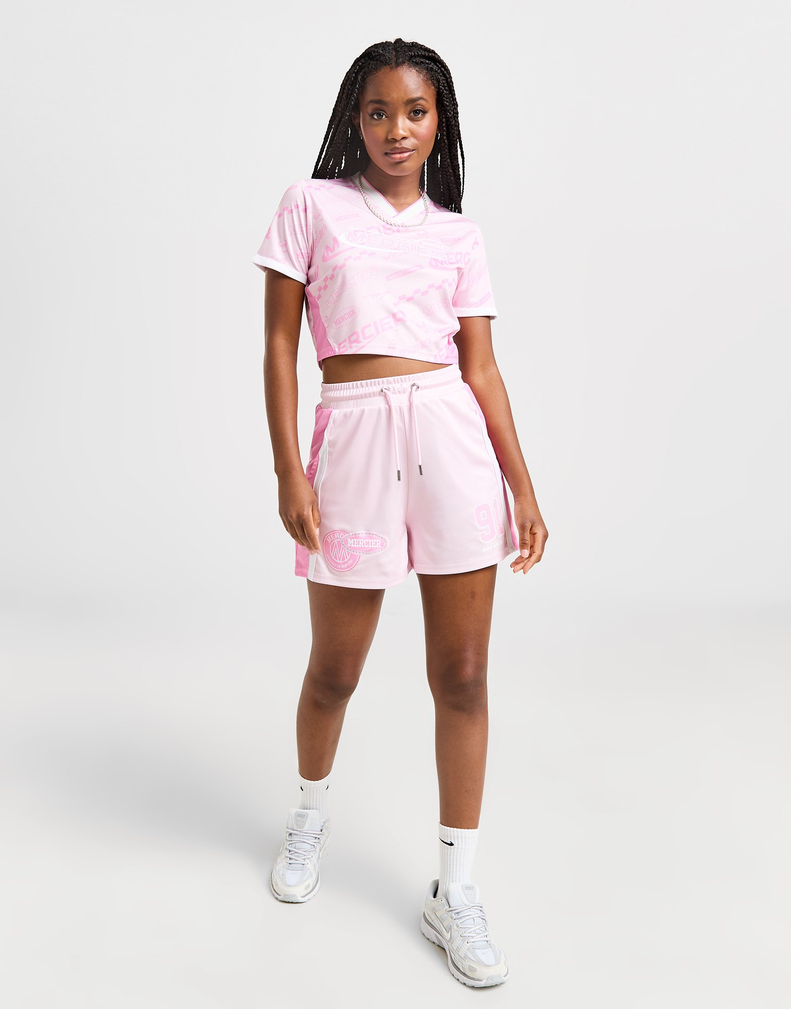 MERCIER T-shirt Score Crop Homme
