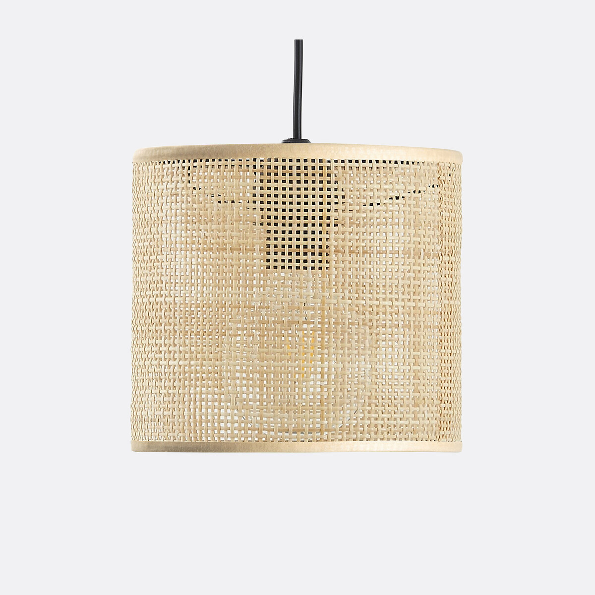 LA REDOUTE INTERIEURS<br>Candeeiro suspenso / Abajur em rattan Ø20 cm, Dolkie