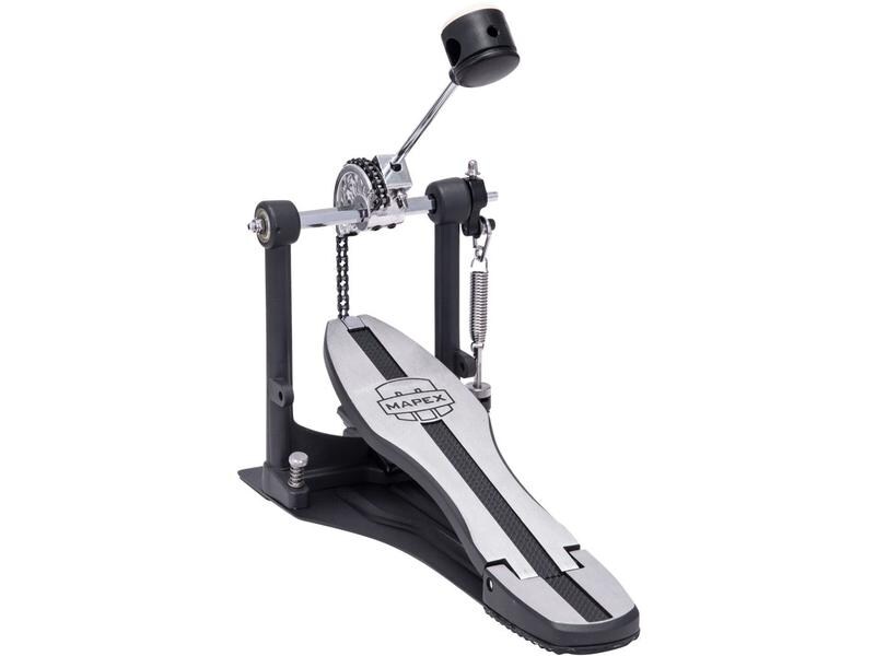 Mapex Fussmaschine P410 Pedal mit Single-Chain-Antrieben und langer Haltbarkeit