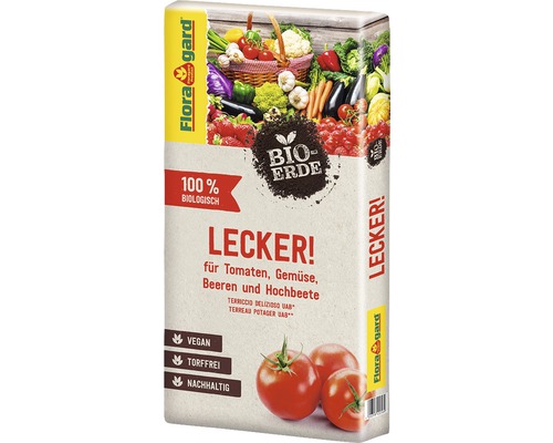 Organic Earth Delicious! Floragard (54 zakken x 40 liter = 2,16 m³) 1 pallet