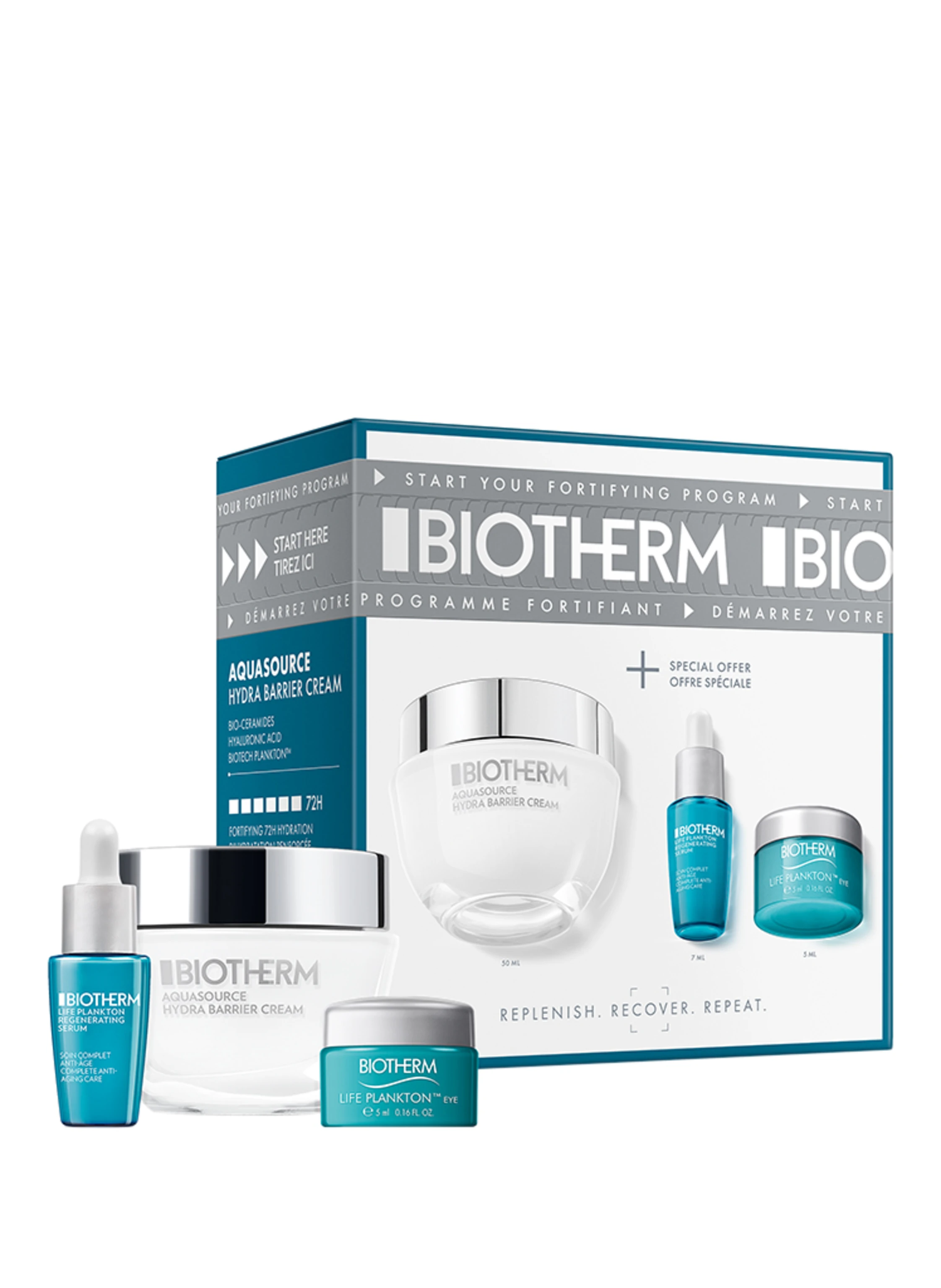 BIOTHERM AQUASOURCE HYDRA BARRIER ROUTINE SET