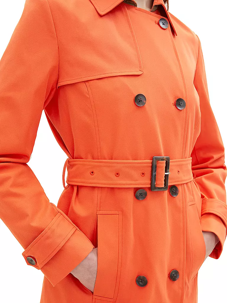 TOM TAILOR Trenchcoat orange