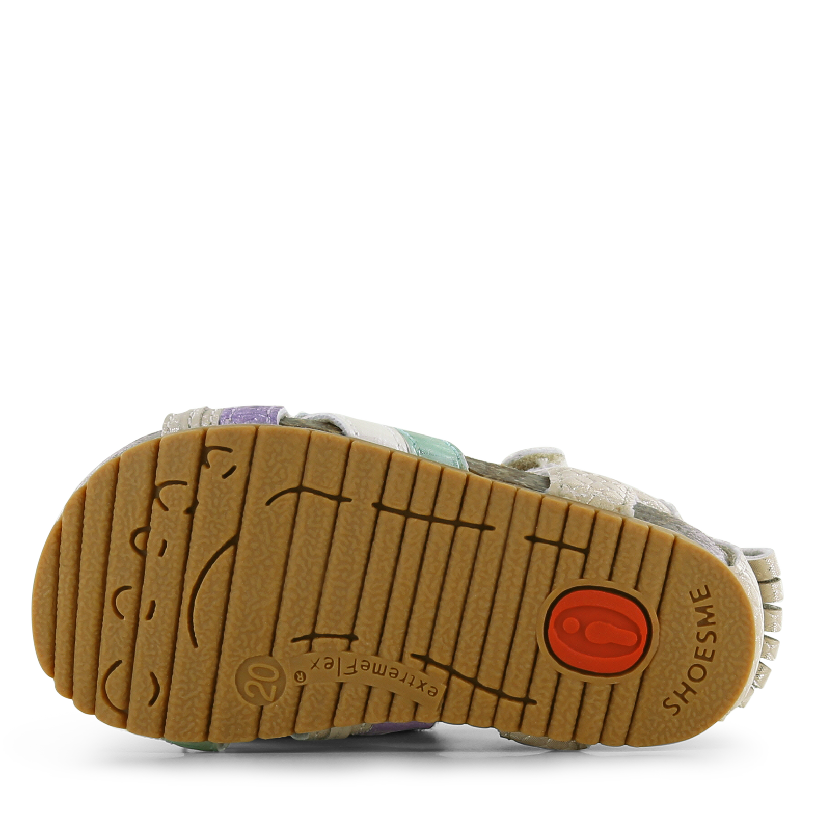 Shoesme metallic gouden sandaal Metallic, Microfiber leer | Meisjes schoene