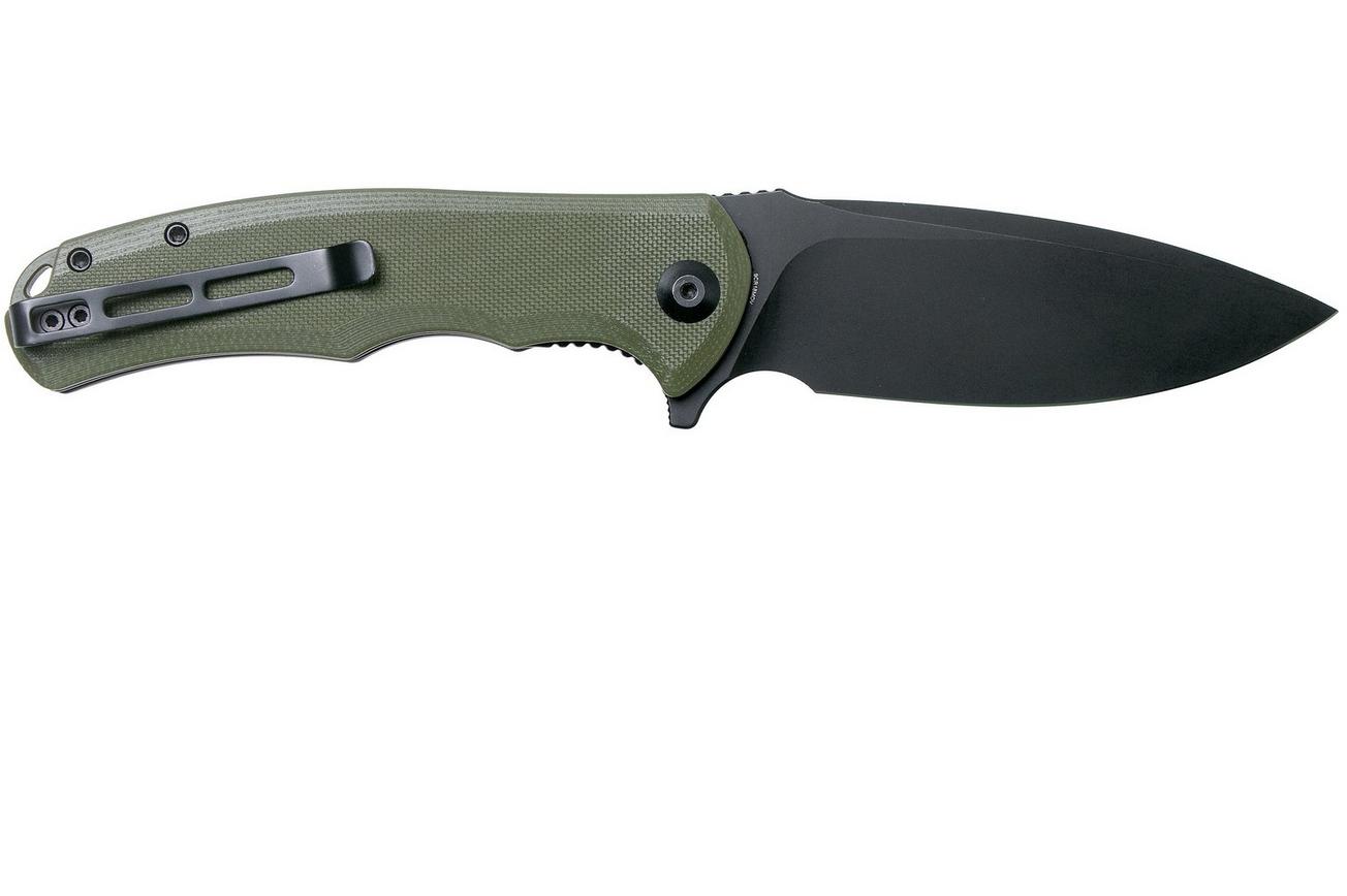 Civivi Praxis C803F Black, OD Green G10 zakmes