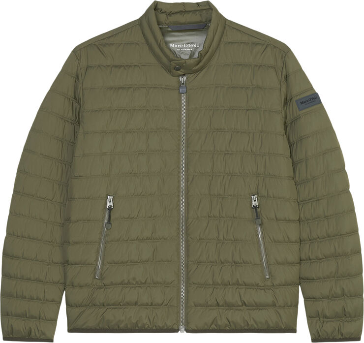Marc O’Polo Jacket, sdnd, twin needle, biker co Asher green