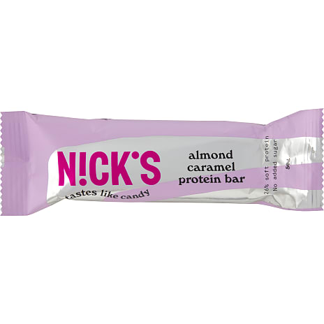 Proteinbar m. mandel og karamel