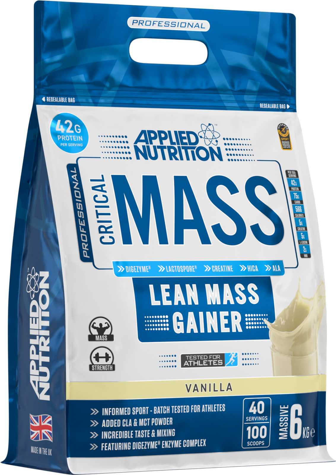 Applied Nutrition Masa Crítica Applied 2,4 kg