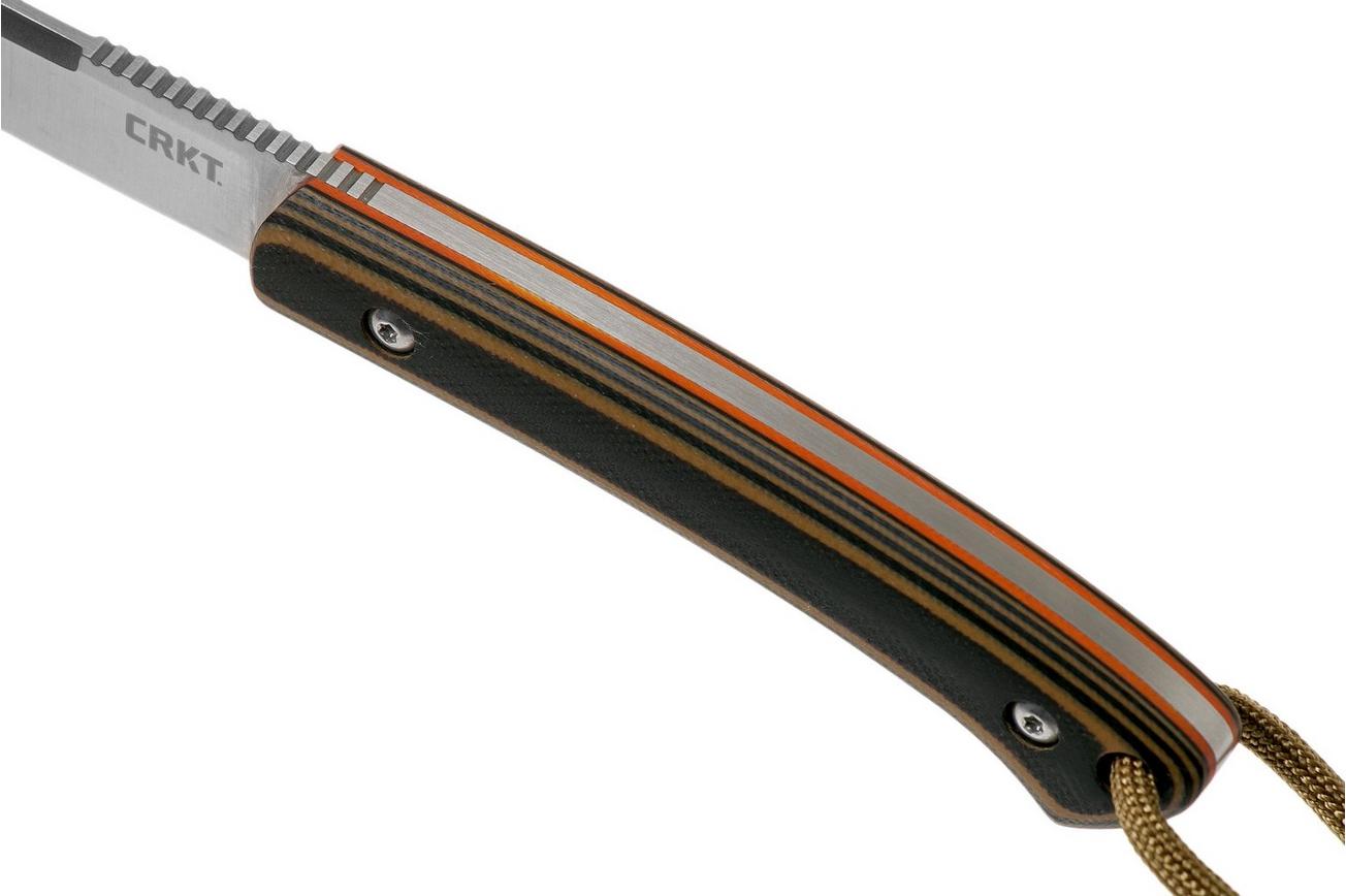 CRKT Biwa 2382 vaststaand mes, Alan Folts design