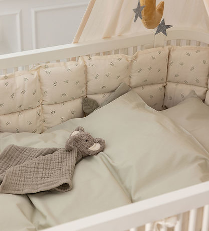 Sebra Bettwäsche - Baby - Mist Green