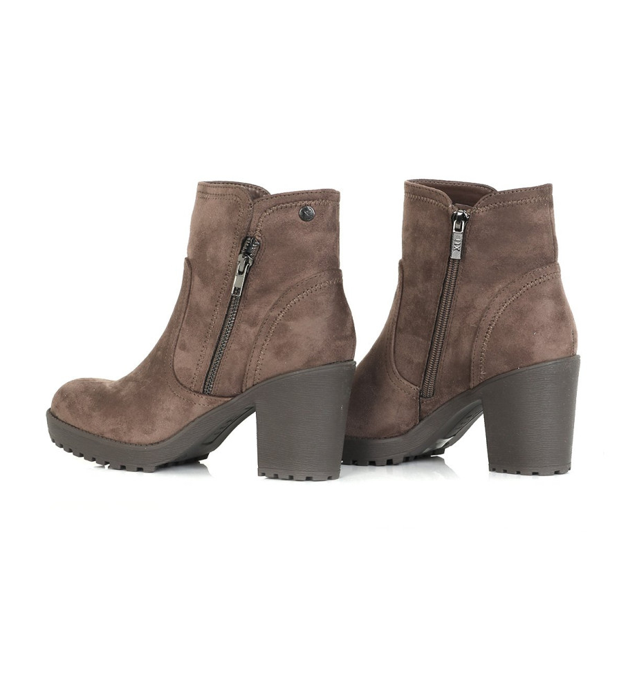 Xti Buttons 36673 taupe - Altura do salto 7cm -