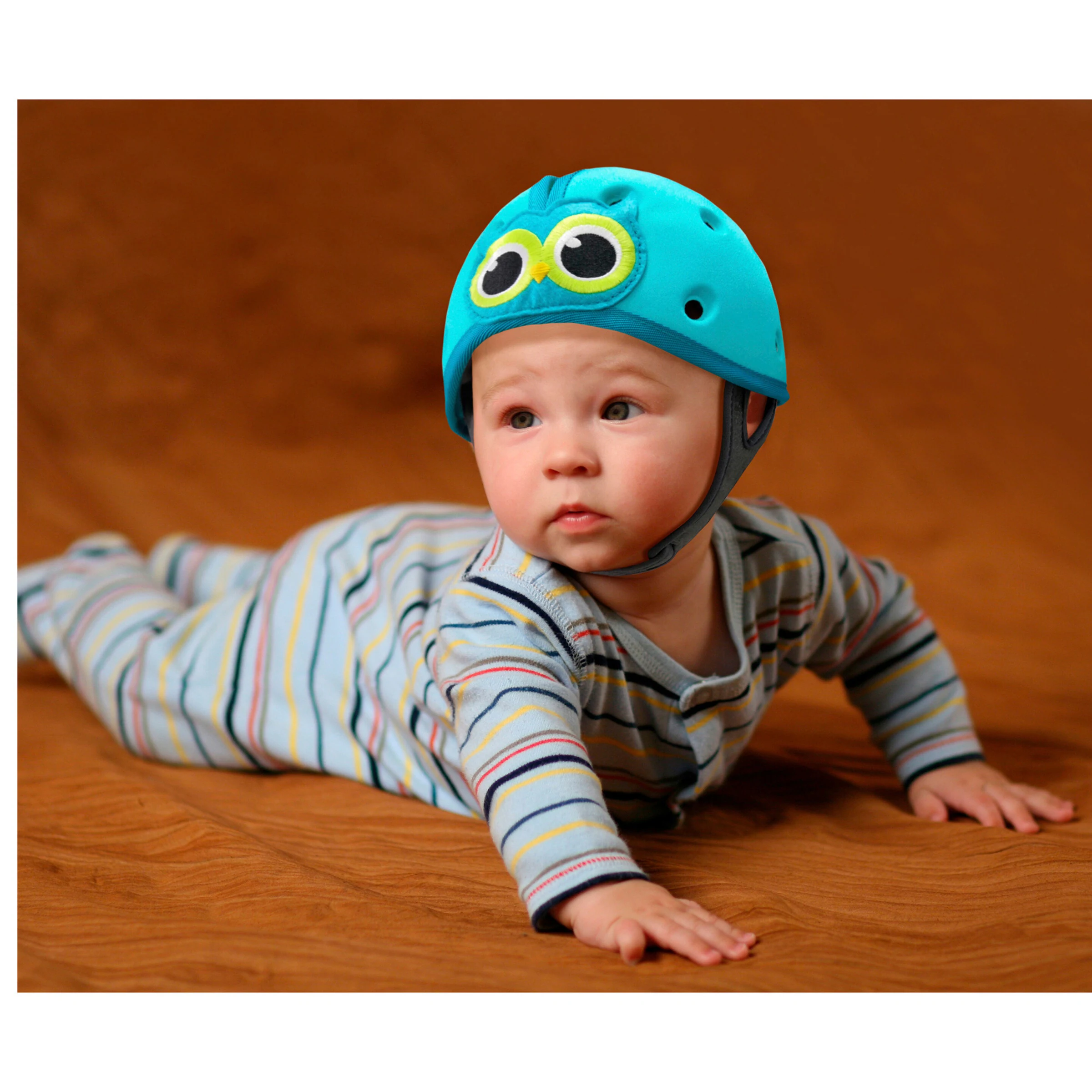 Safehead Babyhelm blau