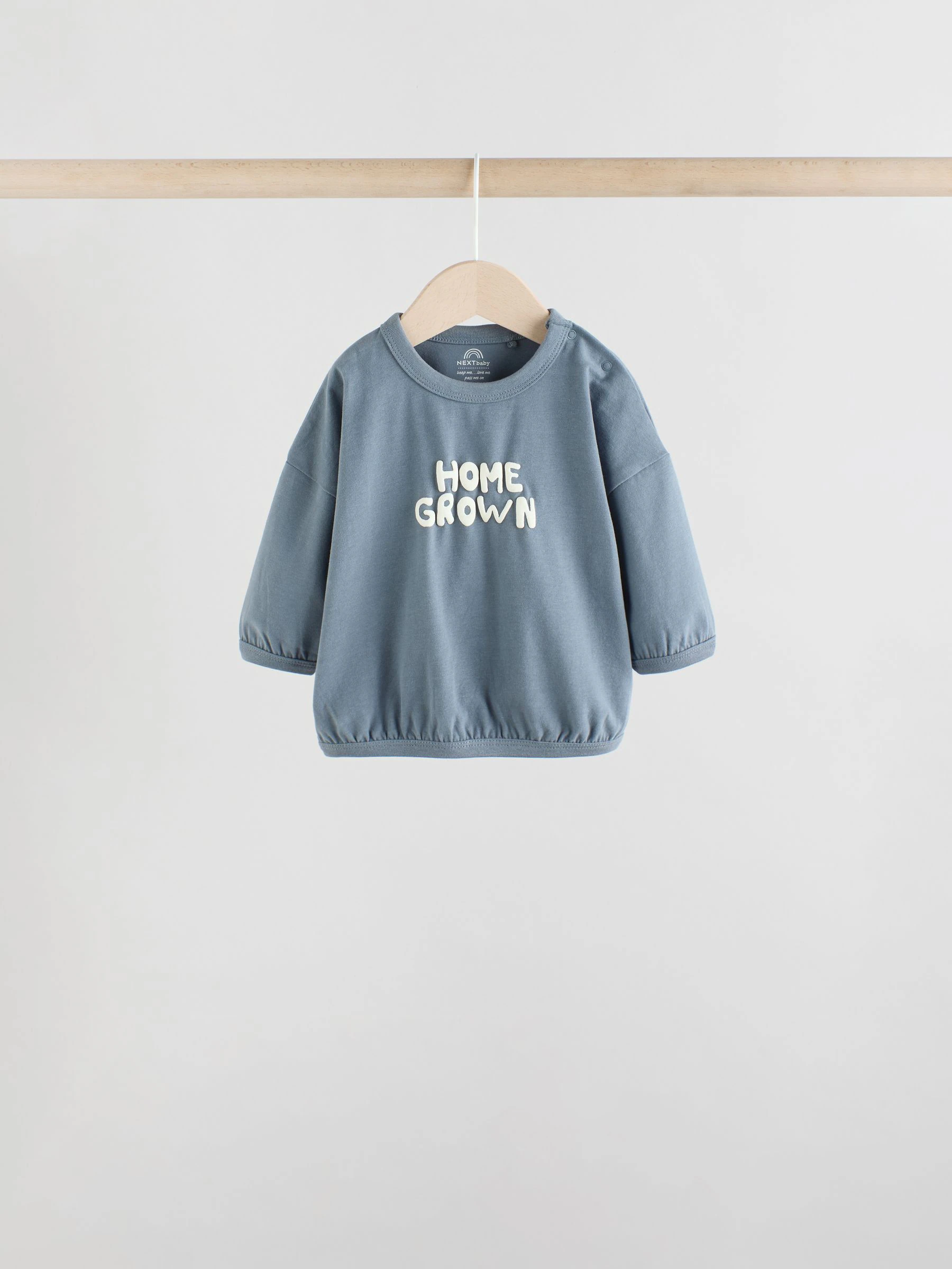 Blauw Milk Club - Tops en Leggings 6 -delige babyset (0mnd-3jr)