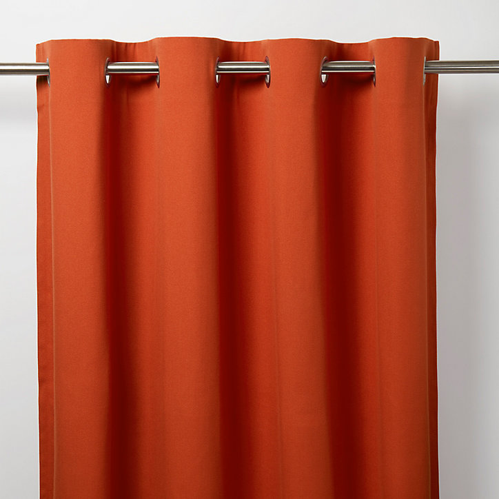 Rideau GoodHome Taowa orange l.140 x H.260 cm