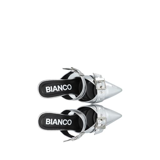 Bianco BIAGlam Højhælede Sko, Silver, 38