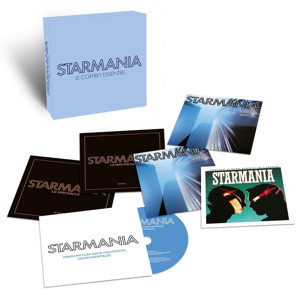 Starmania - Le Coffret Essentiel (5 CD   1 Blu-ray audio) Disques CD