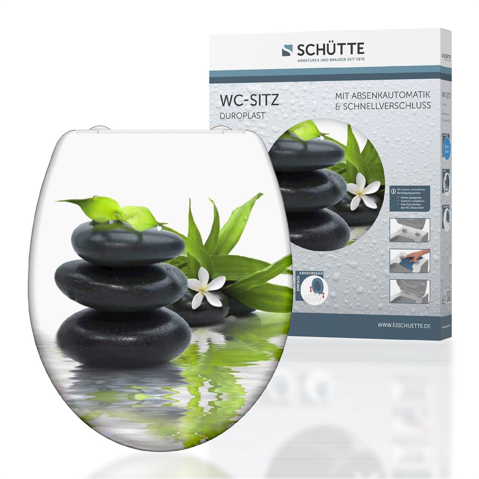 SCHÜTTE Duroplast WC-Sitz Jasmin