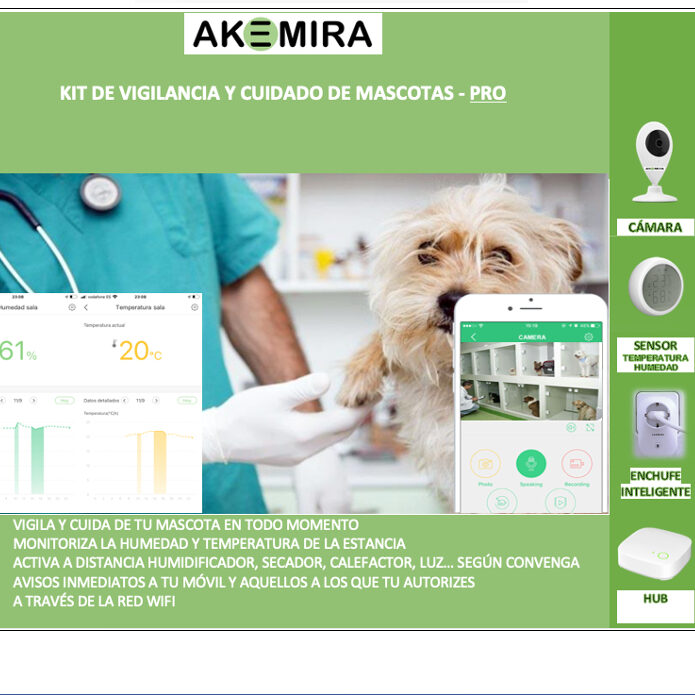Kit PRO para Monitoramento e Cuidados com Animais de Estimação