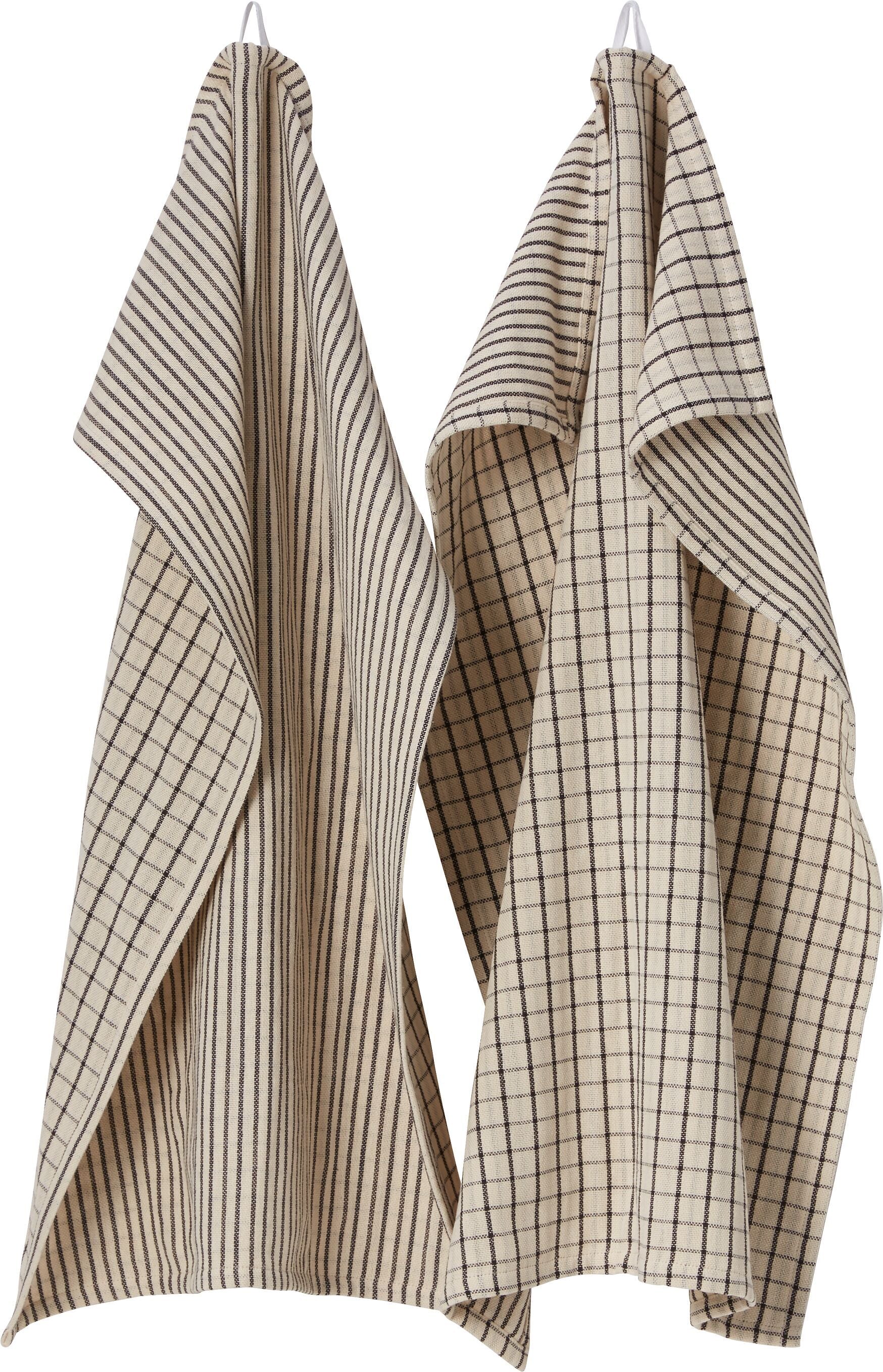 NAIKE Küchentuch Set - Écru / B: 50.0 cm x H: 70.0 cm