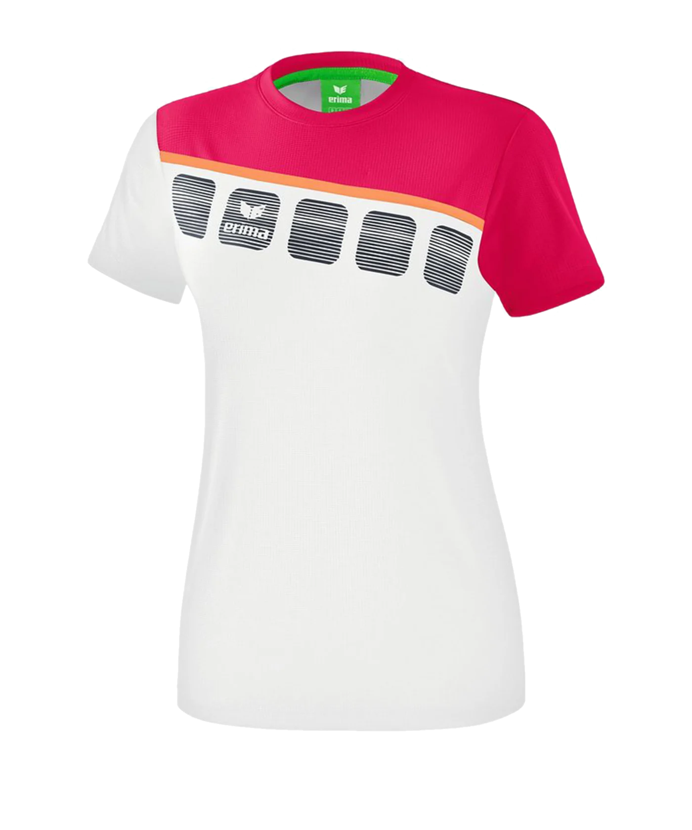 Erima 5-C T-Shirt Damen Weiss