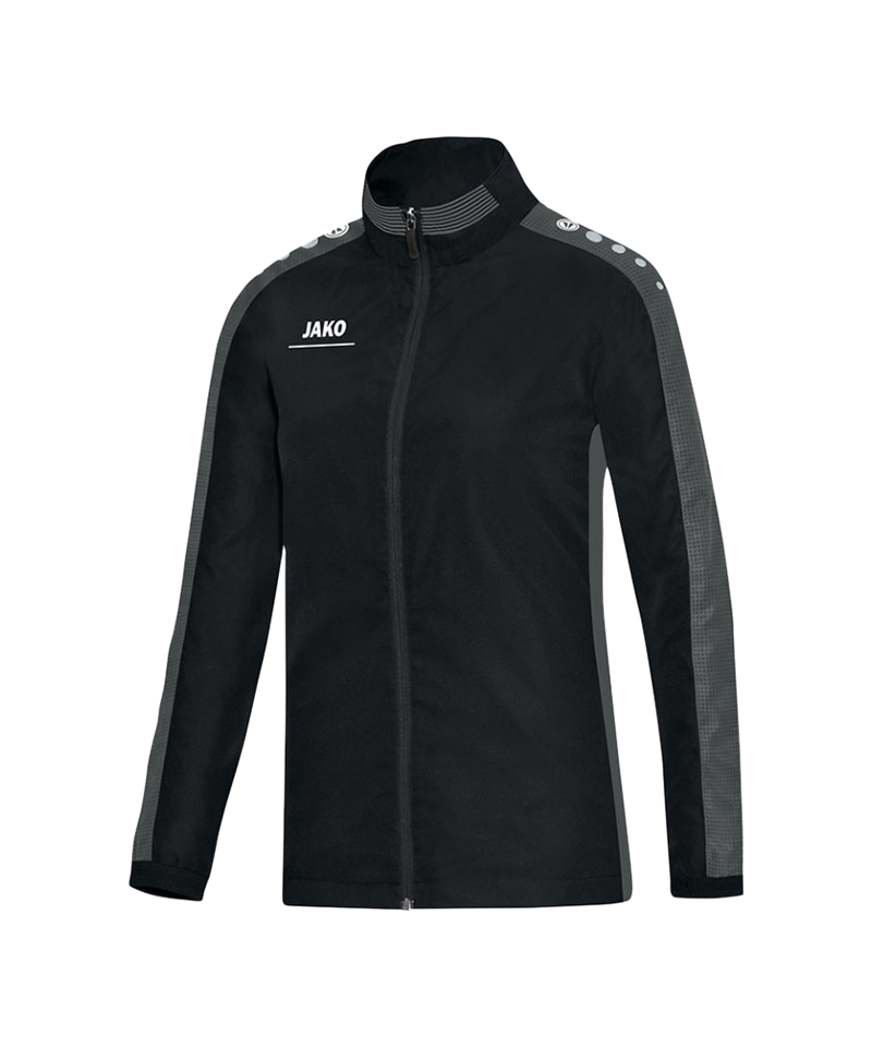 JAKO Striker Präsentationsjacke Damen Schwarz F08