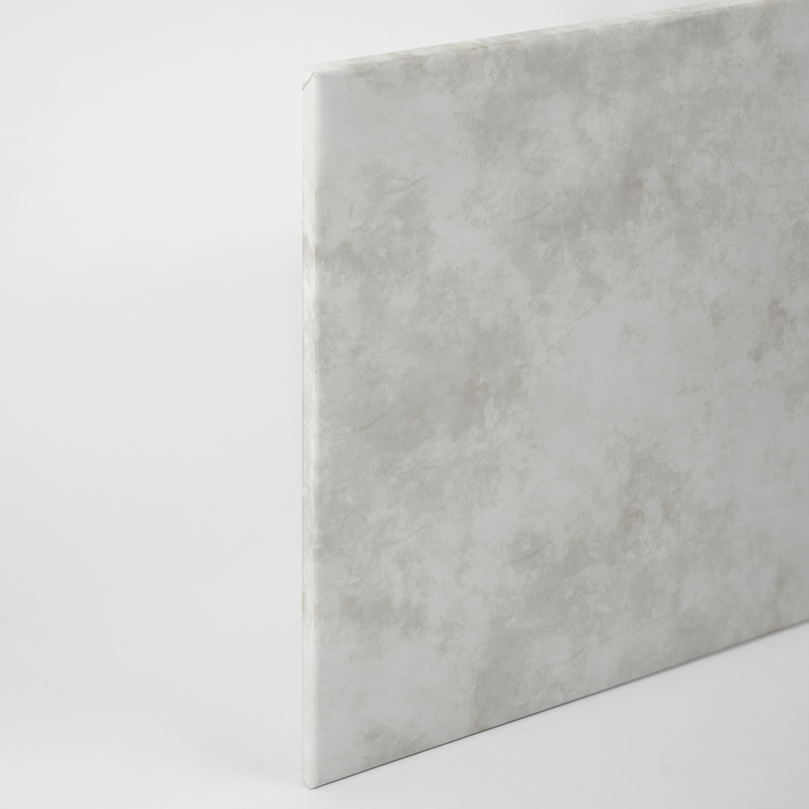 Leinwandbild BLUME - grau - 90x60 cm