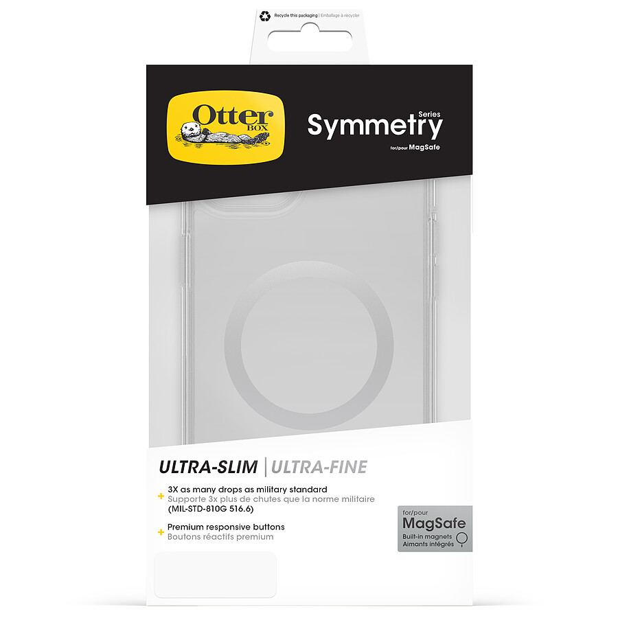 Otterbox Coque Symmetry (transparent) - iPhone 15 Plus