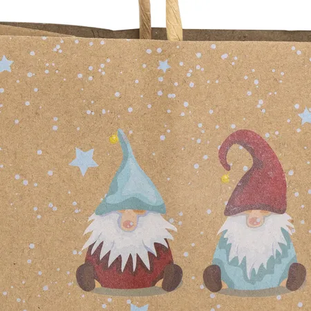 Idena Geschenktasche Wichtel FSC-Mix