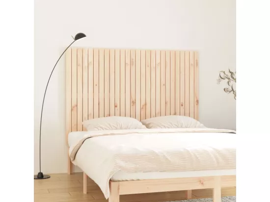 Tête de lit murale 166x3x110 cm Bois massif de pin