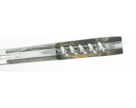 Le Thiers 2 pièces Bouleau de Norvège stabilisé Couteau de poche Le Thiers par Cognet Douk Douk