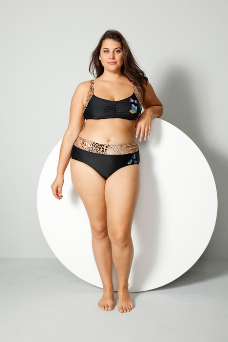 Bikini, Zweiteiler, Softschalen, Animal-Details