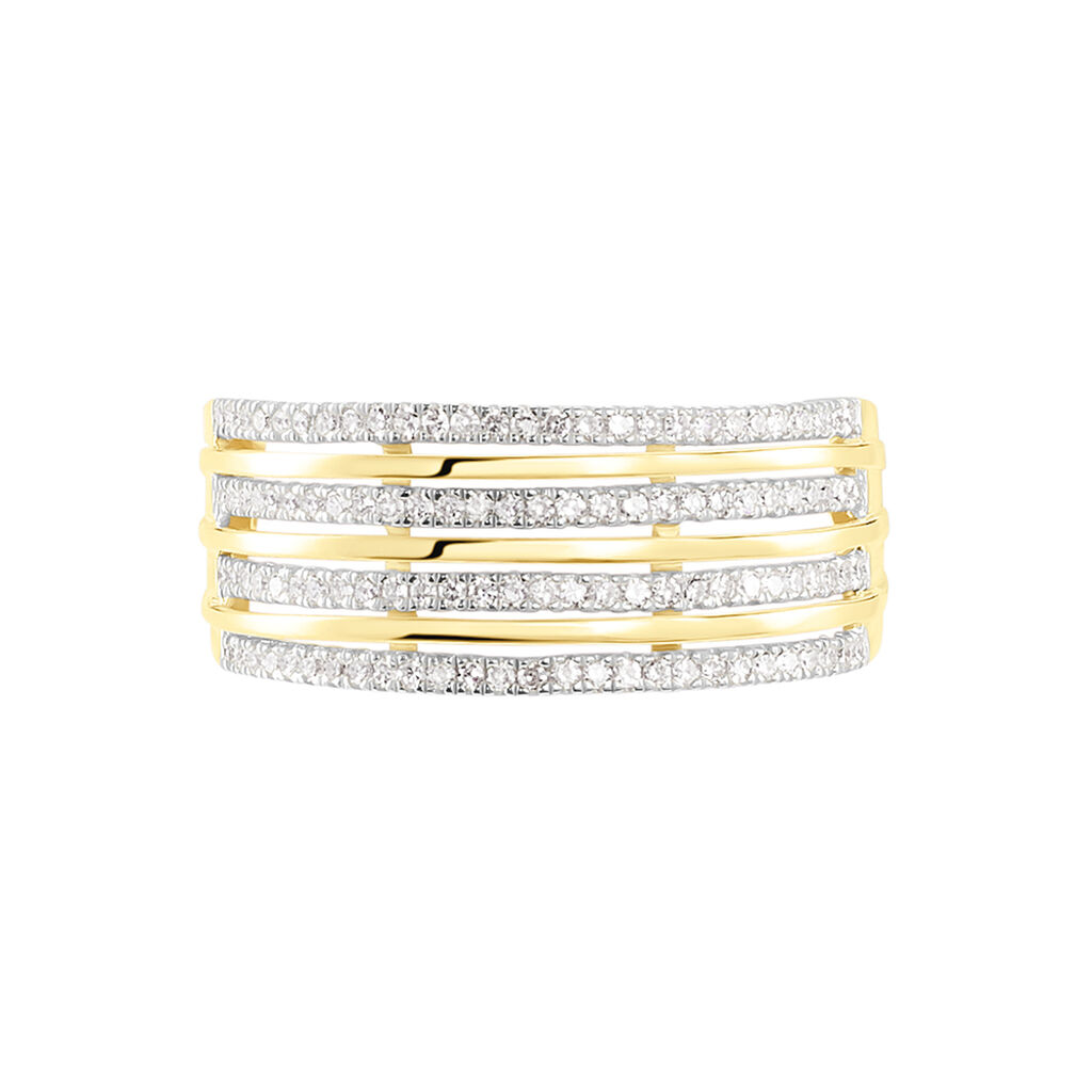 Bague Rayanna Or Jaune Diamant