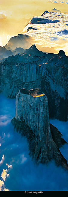 POSTER LE MONT AIGUILLE N34