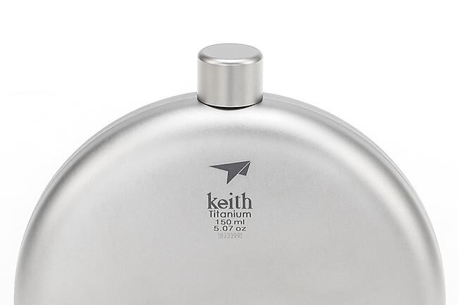 KEITH TITANIUM - FLASQUE TITANE 150 ML