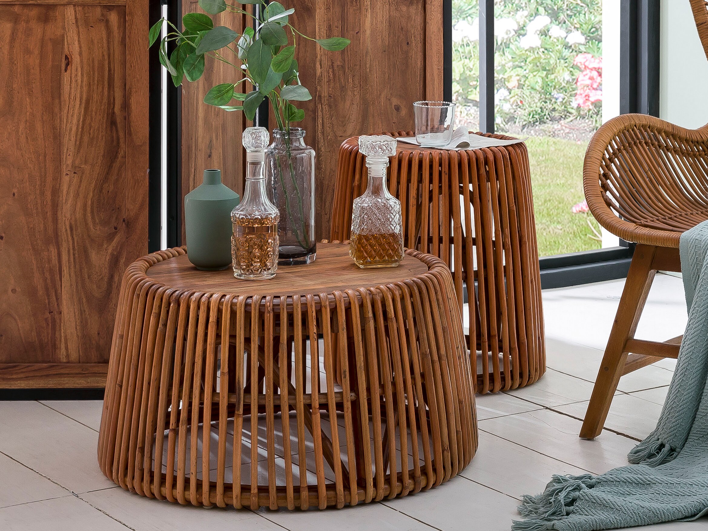 Beistelltisch Sofatisch Couchtisch Wohnzimmertisch Kaffeetisch Tisch rund