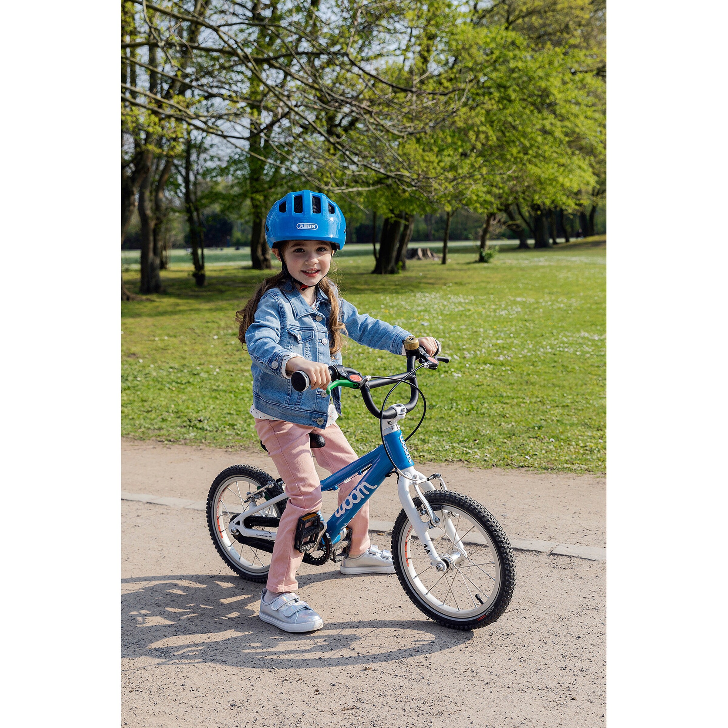 ABUS Fahrradhelm Smiley 3.0 shiny blue