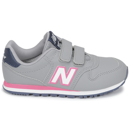 New Balance - 500 - Gris / Rose / Marine