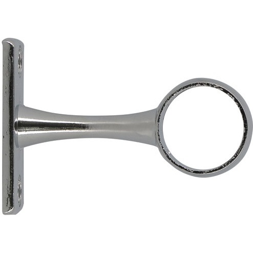Support - My dressing - 50 mm - axe/mur - D19 mm - chrome - lot de 2