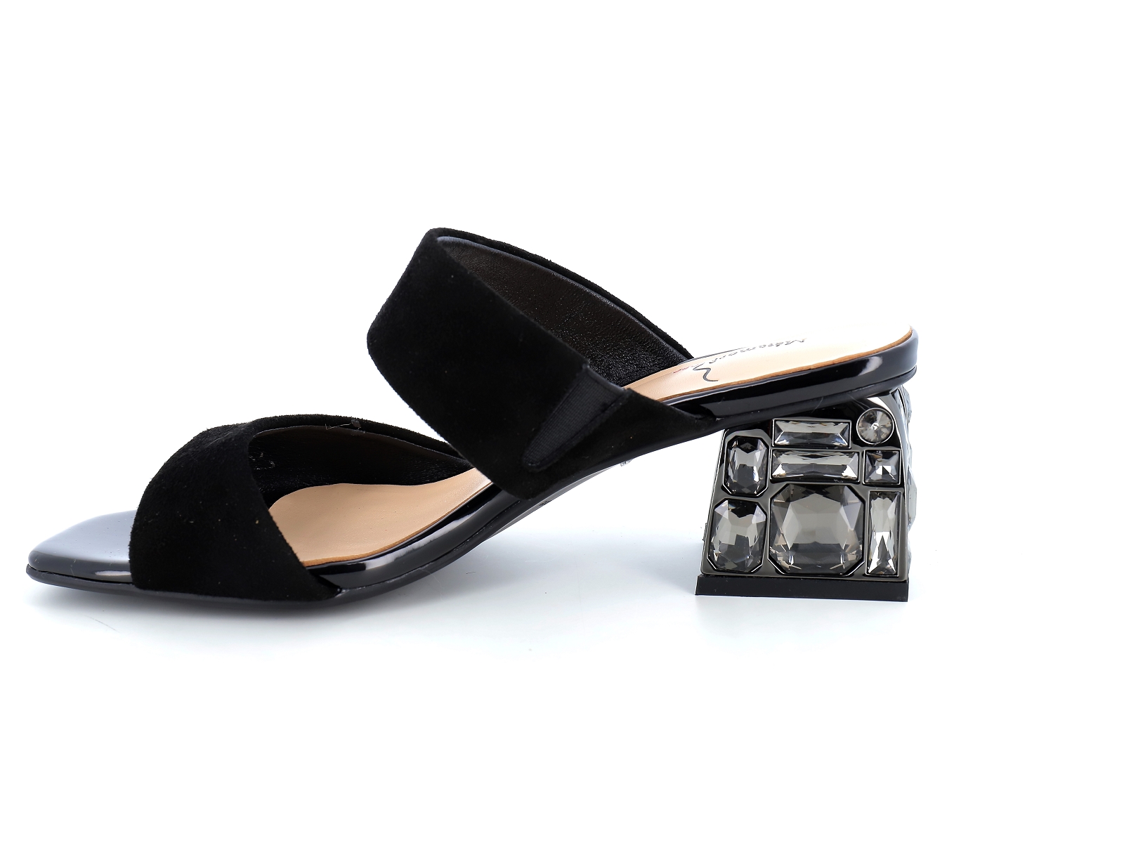 Metamorf ose-NABATTUE Nubuck Velours Noir