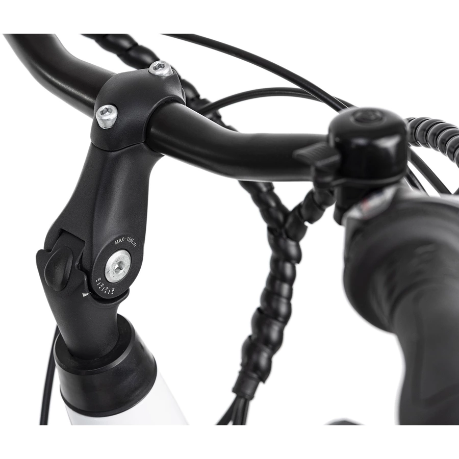 Adore Pedelec E-Bike Cityfahrrad 28'' Adore Versailles weiß-grün weiß