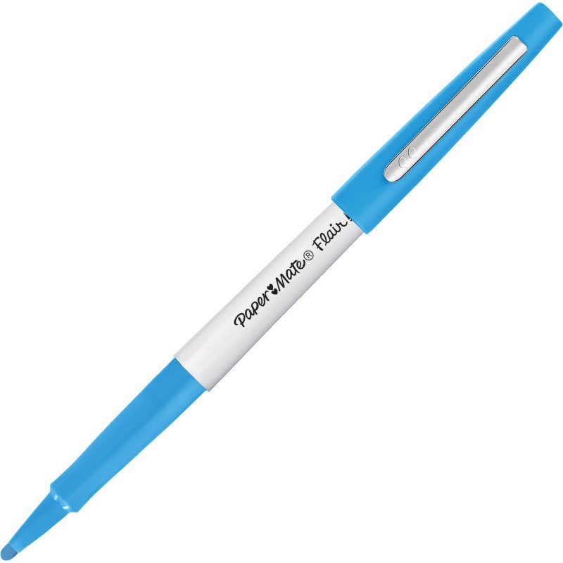 Stylo feutre Paper Mate Flair Bold écriture large - Pochette de 12