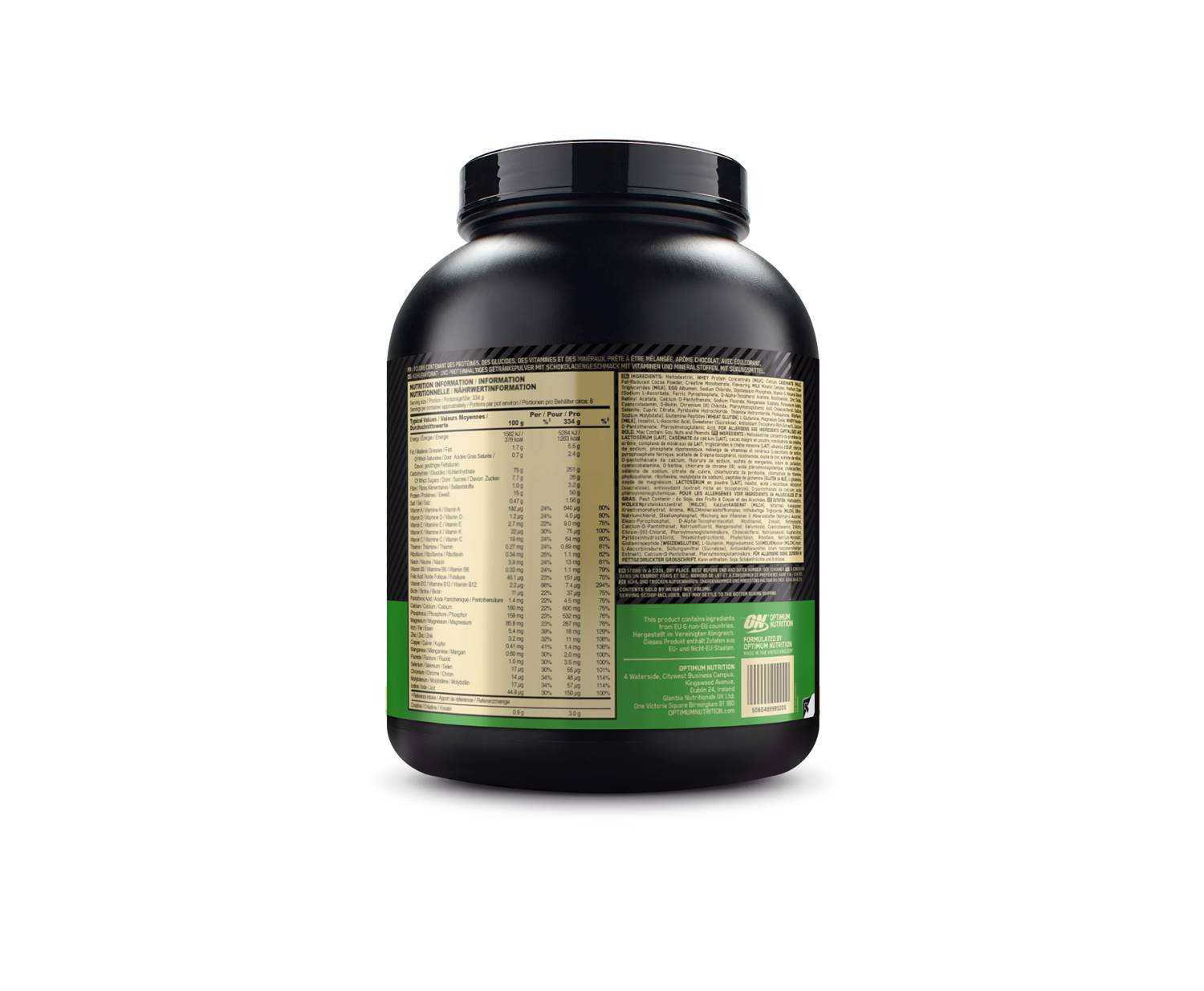 OPTIMUM Serious Mass<br>2730 g, Dose, Chocolate 6lb