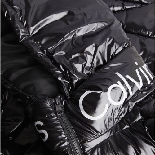 Calvin Klein Jeans - CHAQUETA DIAGONAL QUILTMUJER Negro
