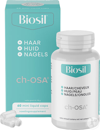 BioSil Mini Liquid Advanced Collagen Generator Cheveux-Peau-Ongles 60 Gélules